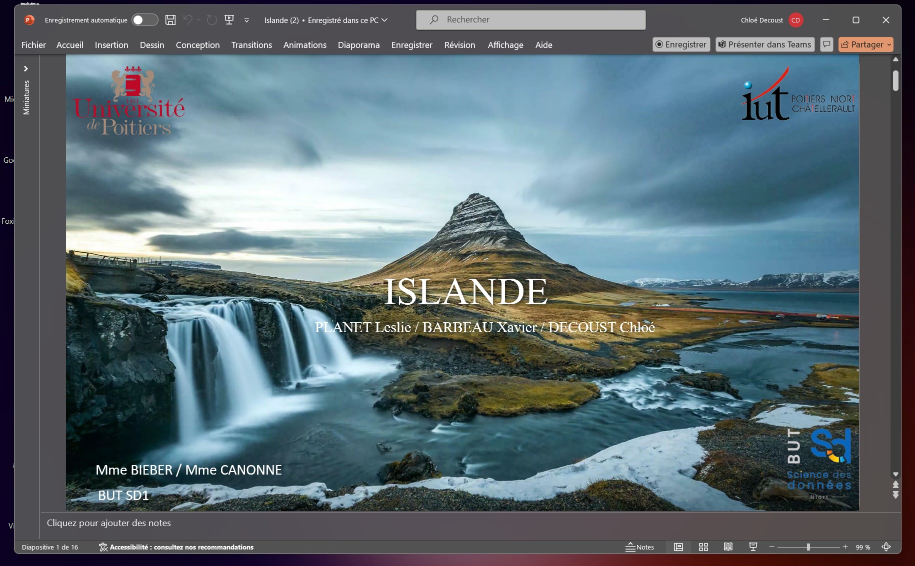 power point islande